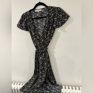 Floral Wrap Dress | LOFT | Size 6